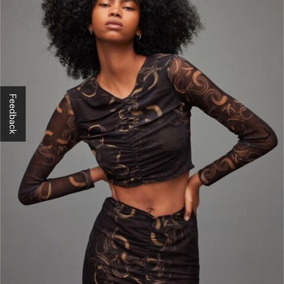 ALL SAINTS TESSIA TEMPEST TOP - Picture 2 of 7